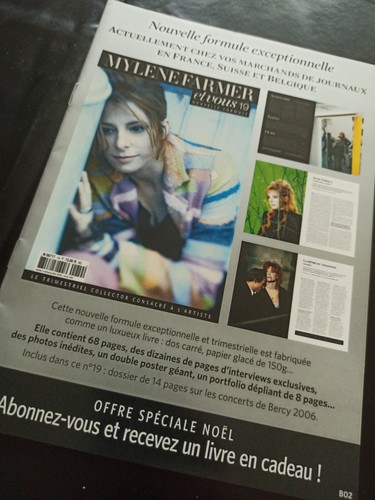 Mylène farmer flyer - mylène,
