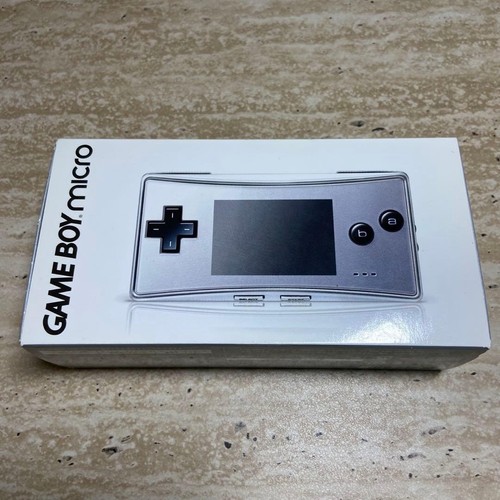 Nintendo game boy micro silver - game,