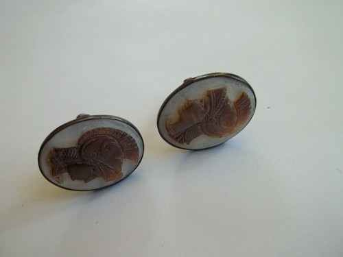 Vintage cufflinks sterling - vintage,