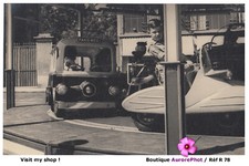 FÊTE FORAINE LA GARENNE-COLOMBES, MÉTIER FORAIN, MANÈGE ENFANTIN, 1950  -R78