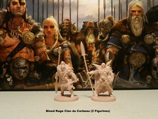 BLOOD RAGE Figurines plastique