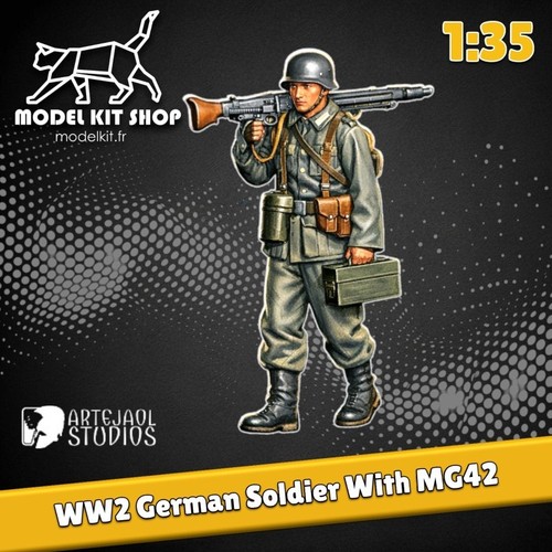 Ww2 figurine soldat - 1:35,