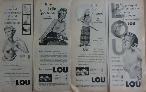 Lot publicités papier - ,