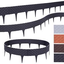 Bordure De Pelouse En Rattan, Encadrement De Parterre, Clôture De Jardin En PVC