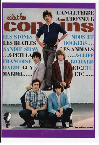Rolling stones carte postale - stones,