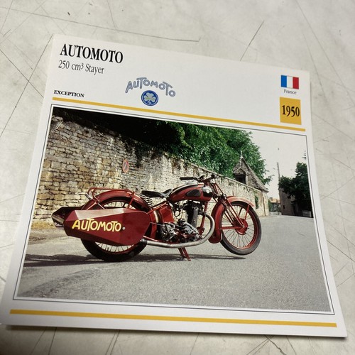 Automoto 250 stayer 1950 - 250,