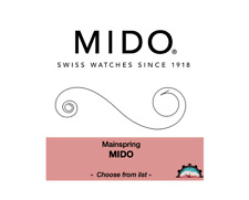 Ressort Barillet de Montre