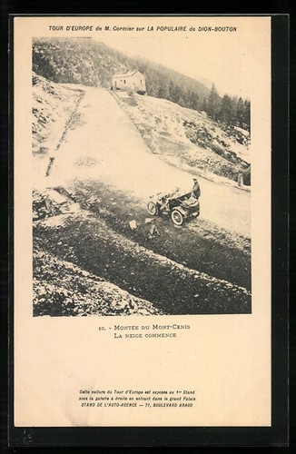 Carte postale tour - carte, d