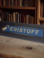 Sous-bock publicitaire Eristoff grand format ancien, dessous de verre bar vintag