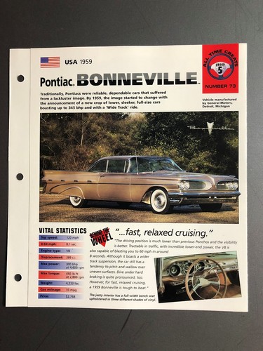 1959 pontiac bonneville coupe - bonneville,