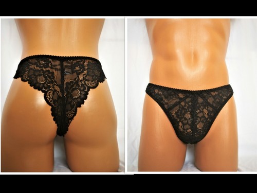 Bikini homme lingerie dentelle