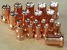 20 X PT-80 Plasma Torche Électrodes + 40A Remorque Becs PT80 IPT-80 iPT80 US