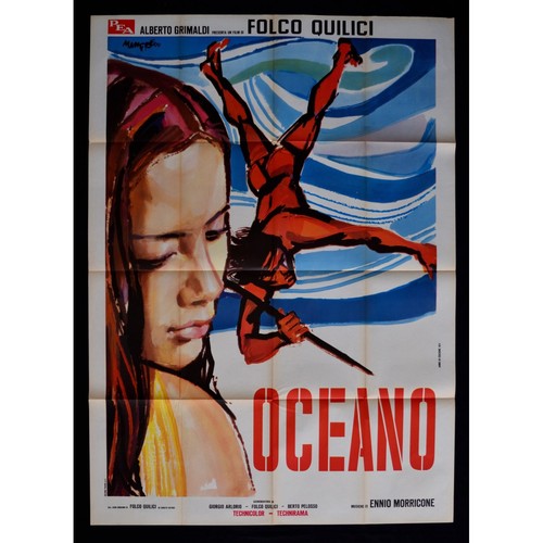 Affiche oceano folco quilici - affiche,