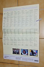 Brochure scooter YAMAHA Bw/s ng spy original bump neo's Aerox XC125T YP250 D/DX