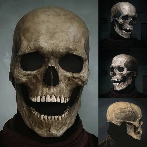 Masque crane halloween tete - masque, de