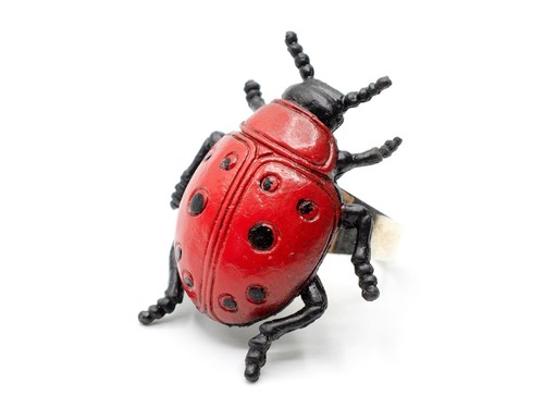 Coccinelle miniblings bague - miniblings,