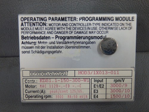 Mod31x013011 indramat - ,