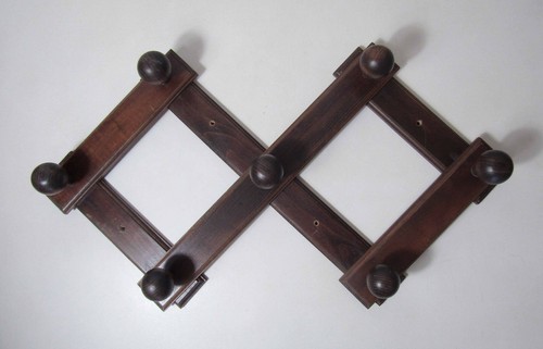 Ancien porte manteau bois - manteau, en