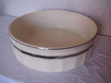 Ancien nécessaire de toilette Cuvette Bassine en céramique Moulin des Loups