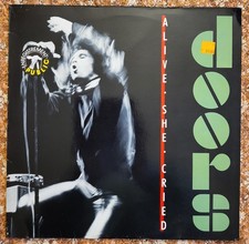 The Doors Alive, She Cried "Gloria" LP 12" Fra 1983 Elektra 9602691  Innersleeve