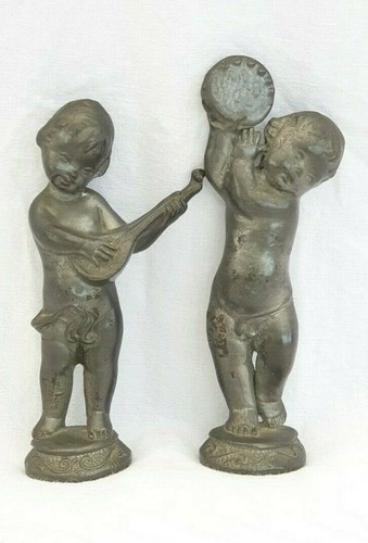 Paire statuettes chérubins