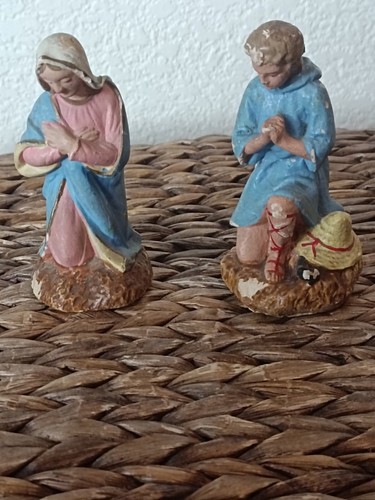Santons devineau ancien vierge - santons,
