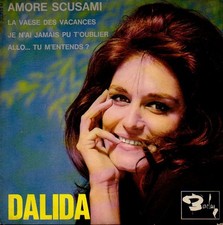 1 disque 45 tours vinyle EP DALIDA à choisir parmi le lot