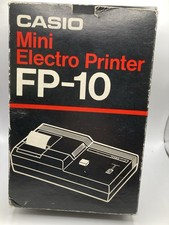 CASIO - Mini Electro Printer Casio FP-10 + notice + Rouleau