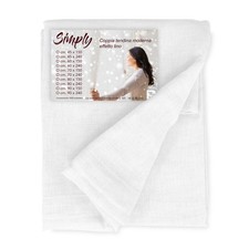 Paire de rideaux en verre