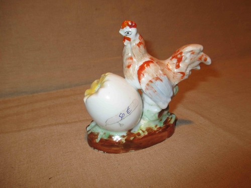 Ancien encrier porcelaine - ancien, en