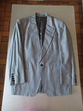 Veste Tailleur Blazer Costume Yves Saint Laurent Soie Vintage