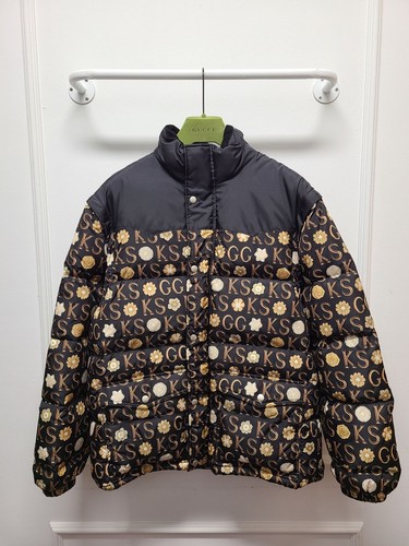 Gucci doudoune imprimée scott - gucci,