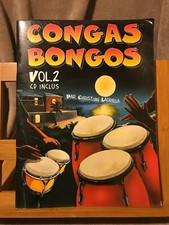 christian Laurella Congas Bongos Volume 2 méthode avec CD ID music