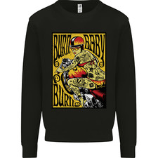 Brûle Bébé Brûle Sweatshirt Jumper Femme Motard Enfant