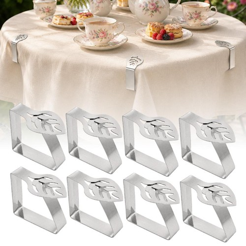 8pcs clips nappe acier - nappe,