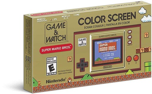 Nintendo game watch super - nintendo,