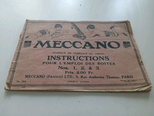Brochure Meccano Instructions