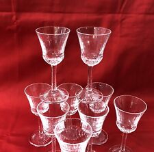 1 verre liqueurs en cristal
