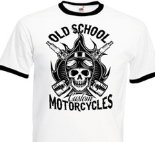 T-SHIRT OLD SCHOOL MOTORCYCLES