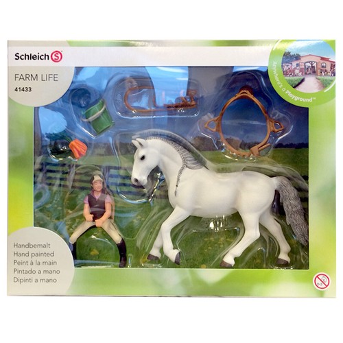 Schleich horse club cavalière - club,