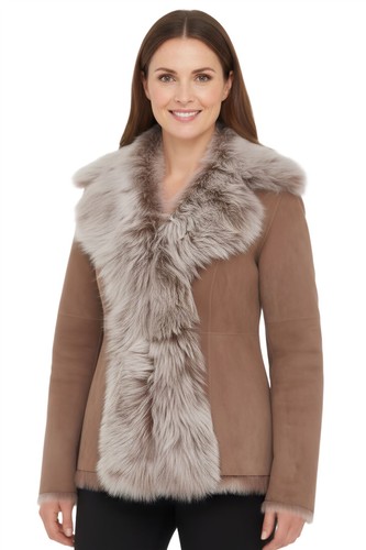 Manteau peau mouton - manteau, de