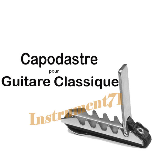 Capodastre métal courbe - 1,