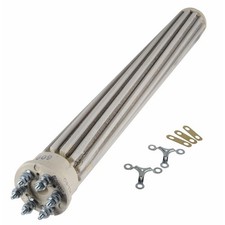 Résistance stéatite Ø47mm monobloc standard 2200W, 435mm, TC
