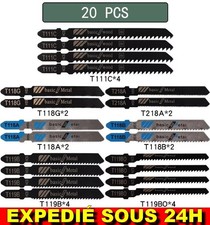 ✅ 20 Lames Scie Sauteuse