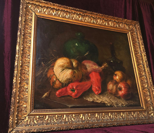 Tableau ancien peinture huile - ancien,