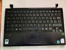 Clavier azerty coque supérieure complete sony vaio VGN-TZ21M/N