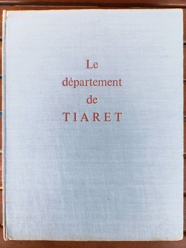 1962 département tiaret - le, de