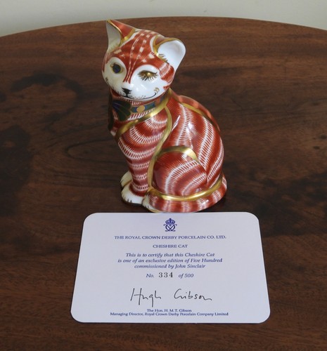 Royal crown derby - royal, cat