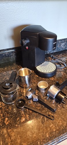 Krups 872 black bravo - black, espresso