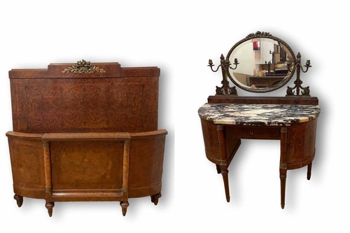 Lit commode style louis - et,